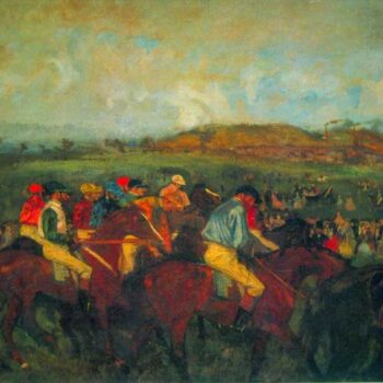Gentlemen's Race by Degas