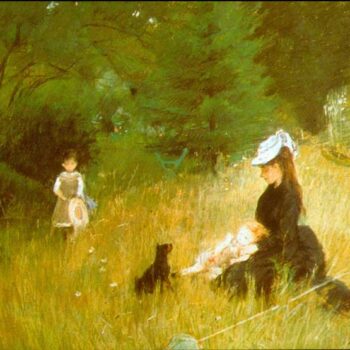 In The Grass by Morisot