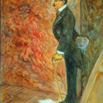 In The Wings by Forain