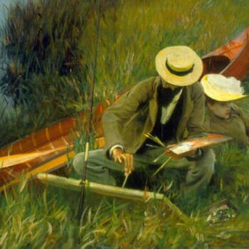 Paul Helieu by Sargent