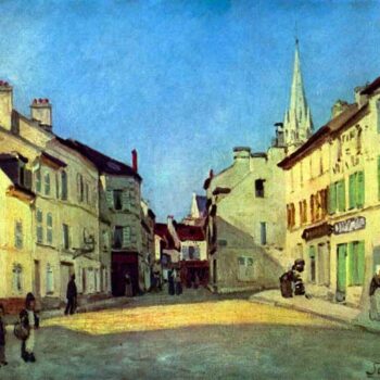 Place at Argenteuil by Sisley