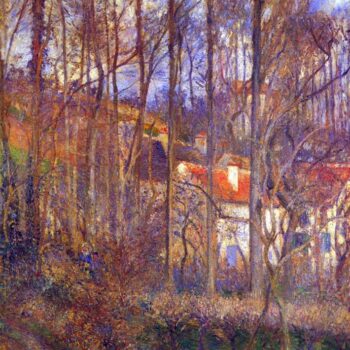 Pontoise, The CĚŁĺ«Te Des Boeufs at The Hermitage by Pissarro