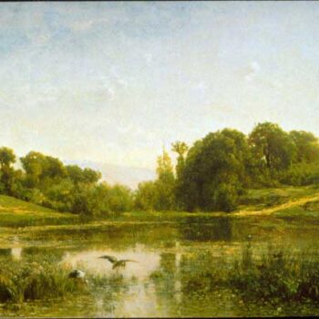 Pool at Gylieu by Daubigny