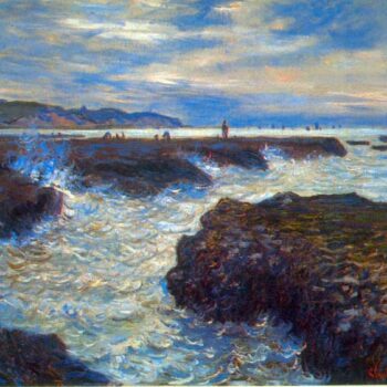 Pourville by Monet