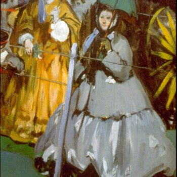 Racecourse by Manet