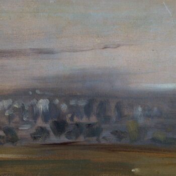 Unknown - Landscape with Trees on a Slope 2