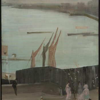 Whistler - Variations in pink and grey