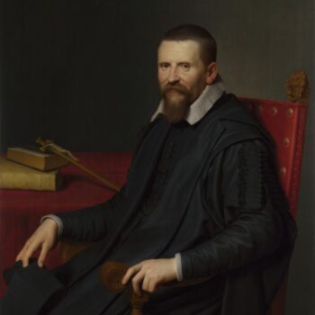 Willem van der Vliet - Portrait of Suitbertus Purmerent