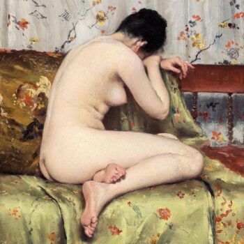 William Merritt Chase - A Modern Mary Magdalen