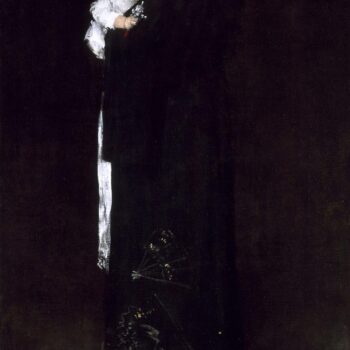 William Merritt Chase - Mother and child