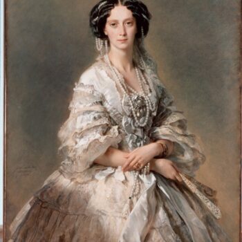Winterhalter, Francois Xavier - Portrait of Empress Maria Alexandrovna