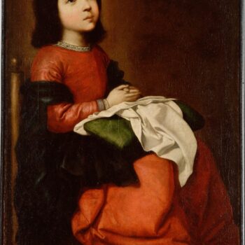 Zurbaran, Francisco de - The Childhood of the Virgin